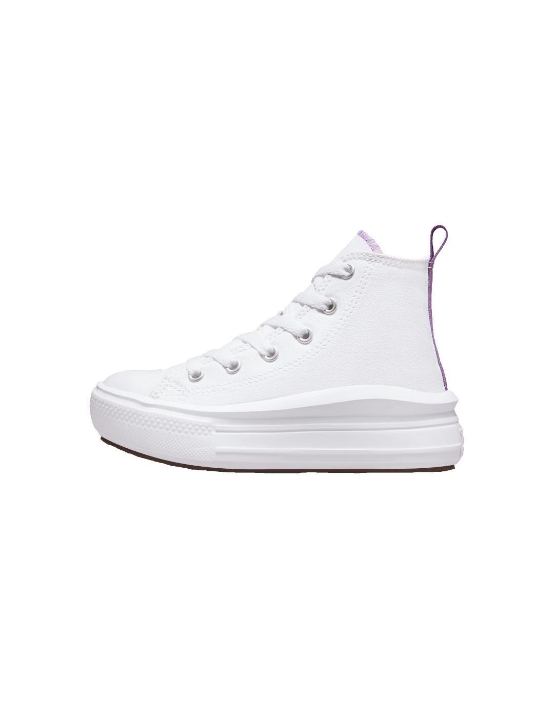 Zapatilla Niña Converse Move Hi Blanco