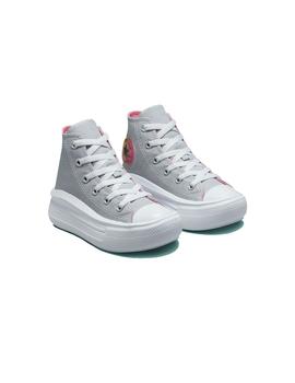 Zapatilla Niña Converse Move Hi Gris