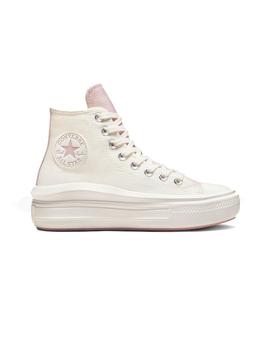 Zapatilla Mujer Converse Move Hi Crudo Rosa Palo