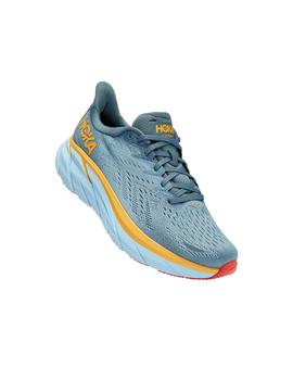 Zapatilla Hombre Hoka Clifton 8 Azul Claro