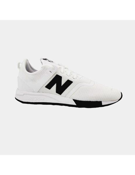 aterrizaje cubo estilo Zapatilla New Balance 247 Hombre Blanca