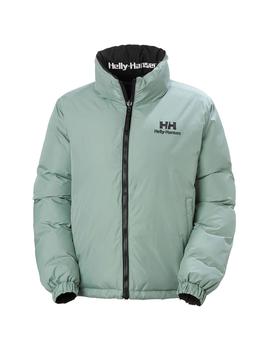 Chaqueta Mujer HH YU Reversible Negro Verde