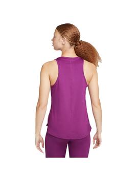 Camiseta Mujer Nike One Df Granate