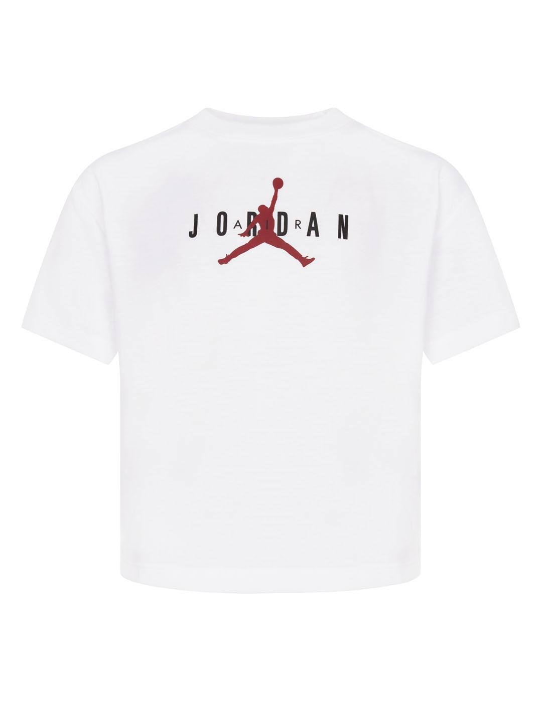 Camiseta Ni Nike Jordan Blanca