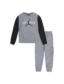 Chandal Niño Jordan Gris Negro