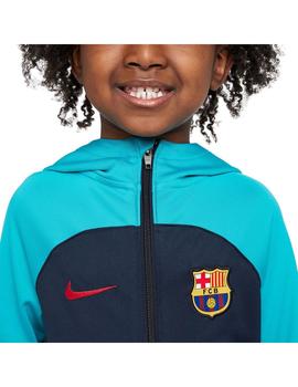 Chandal Niño Nike FCB Marino Verde