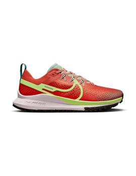 Zapatilla Mujer Nike React Pegasus Trail 4 Naranja