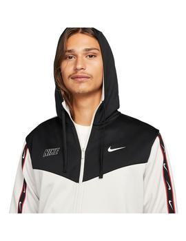 Sudadera Hombre Nike Nsw Repeat Negra Gris