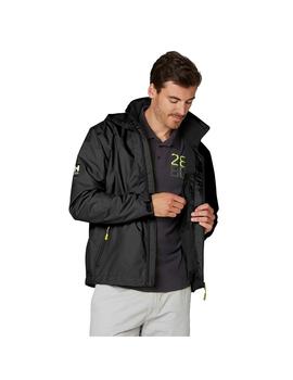 Cazadora Hombre HH Midlayer Sailing Negra