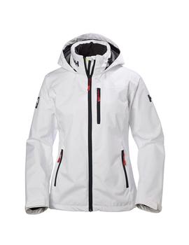 Cazadora Mujer HH Crew Hooded Blanco