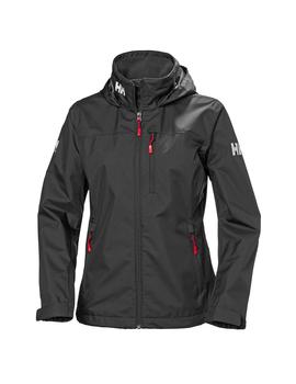 Cazadora Mujer HH Crew Hooded Jacket Negra