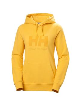 Sudadera Mujer HH Logo Hoodie Mostaza