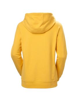 Sudadera Mujer HH Logo Hoodie Mostaza