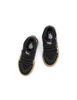 Zapatilla Niño Vans Sk8-Mid V MTE-1 Negra Cuadros