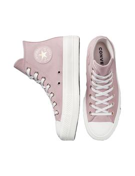 Zapatilla Mujer Converse Cts Lift Hi Serraje Malva