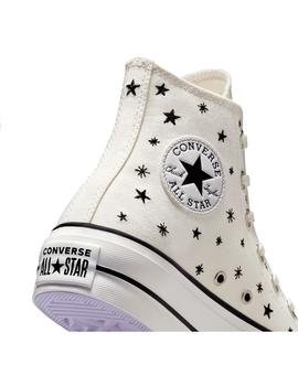 Zapatilla Mujer Converse Ctas Lift Hi Estrellas