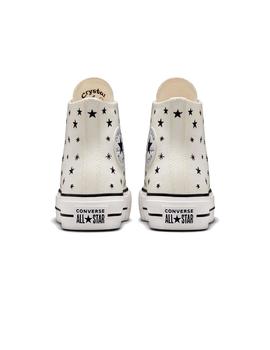 Zapatilla Mujer Converse Ctas Lift Hi Estrellas