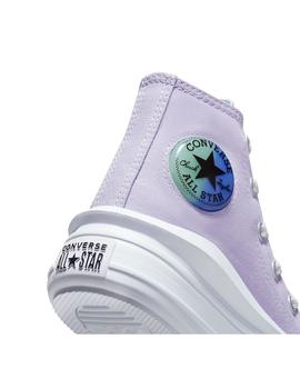 Zapatilla NIña Converse Move Hi Lila