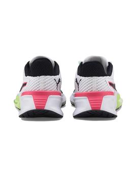 Zapatilla Mujer Puma PwrFrame Blanca Negra