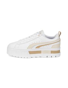 Zapatilla Mujer Puma Mayze Fs Blanca Crema Beige