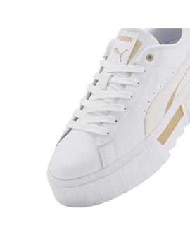 Zapatilla Mujer Puma Mayze Fs Blanca Crema Beige