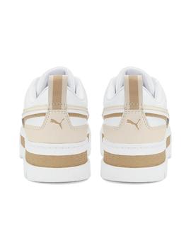 Zapatilla Mujer Puma Mayze Fs Blanca Crema Beige