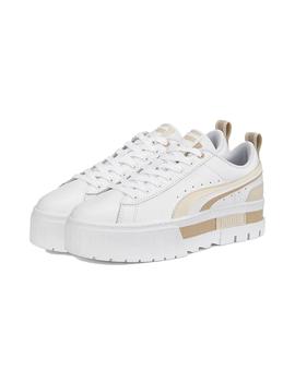 Zapatilla Mujer Puma Mayze Fs Blanca Crema Beige