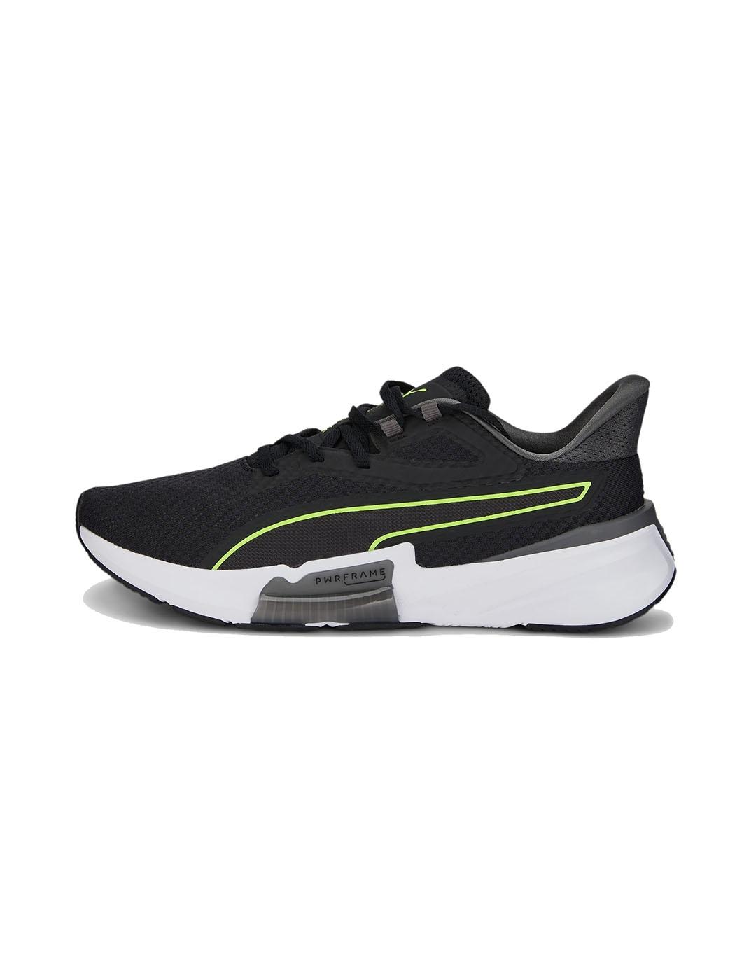 Zapatilla Hombre Puma PWRFrame Negra