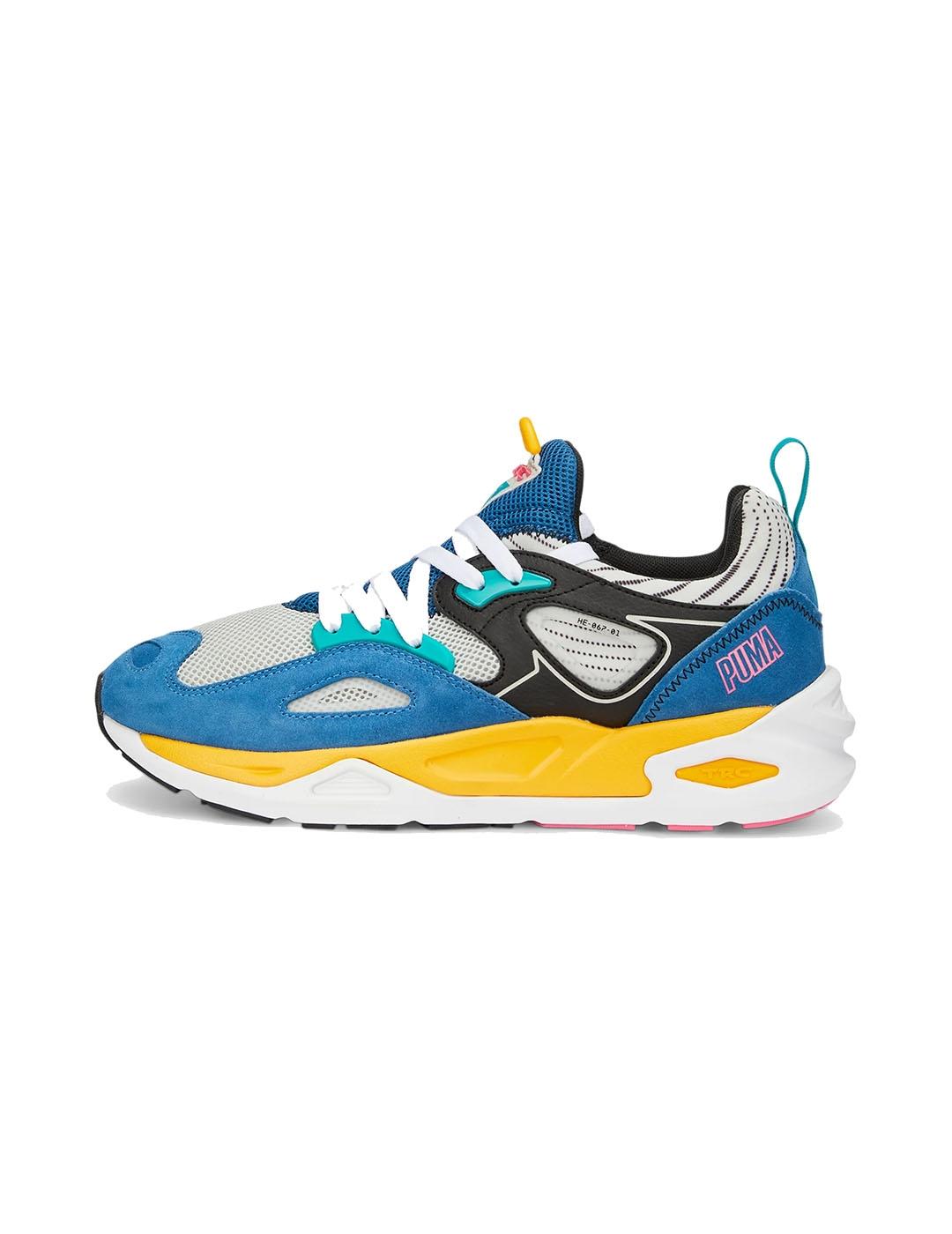 Zapatilla Hombre Puma TRC Blaze SPXP Azul Gris