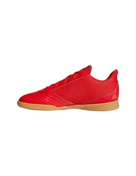 Zapatilla Sala adidas Predator 19,4 Niño Roja