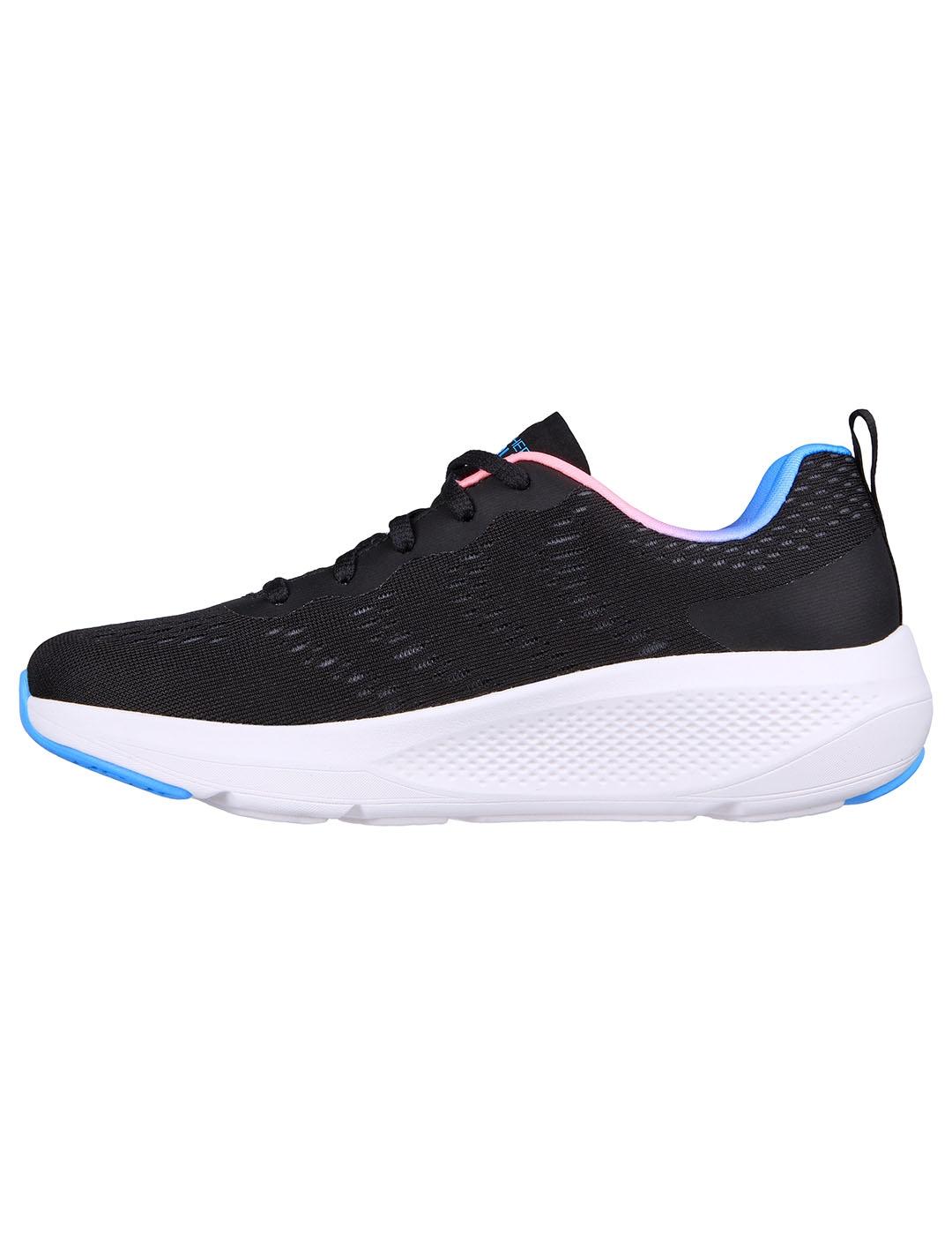 Zapatilla Mujer Skechers Go Run Elevate Negro/Azul