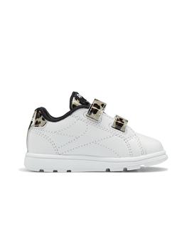 Zapatilla Niña Reebok Royal Complete Blanco/Leopar