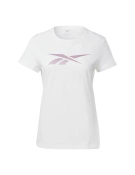 Camiseta Mujer Reebok Vector Graphic Blanco