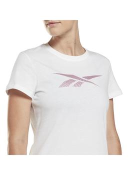 Camiseta Mujer Reebok Vector Graphic Blanco