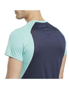 Camiseta Hombre Reebok Runnings Speedwic Azul