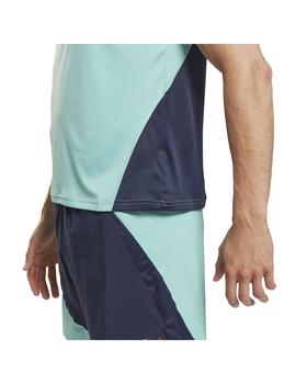 Camiseta Hombre Reebok Runnings Speedwic Azul