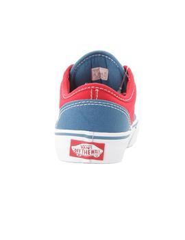 Zapatilla Vans Atwood Junior Azul y Rojo