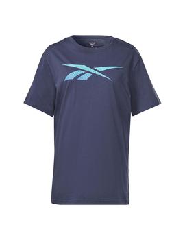 Camiseta Hombre Reebok Logo Tee Marino