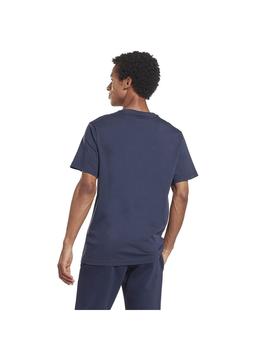 Camiseta Hombre Reebok Logo Tee Marino