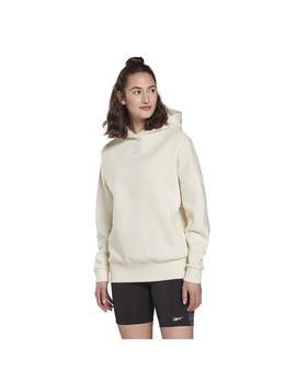 Sudadera Mujer Reebok Lux Hoodie Beige