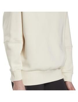 Sudadera Mujer Reebok Lux Hoodie Beige