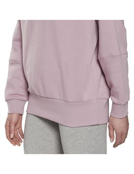 Sudadera Mujer Reebok Lux Hoodie Rosa