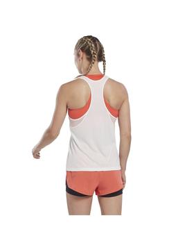 Camiseta Mujer Reebok Run Graphic Blanco