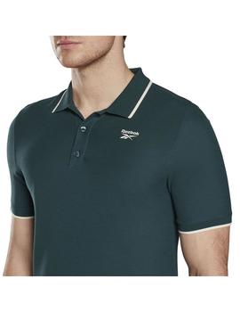 Polo Hombre Reebok Verde