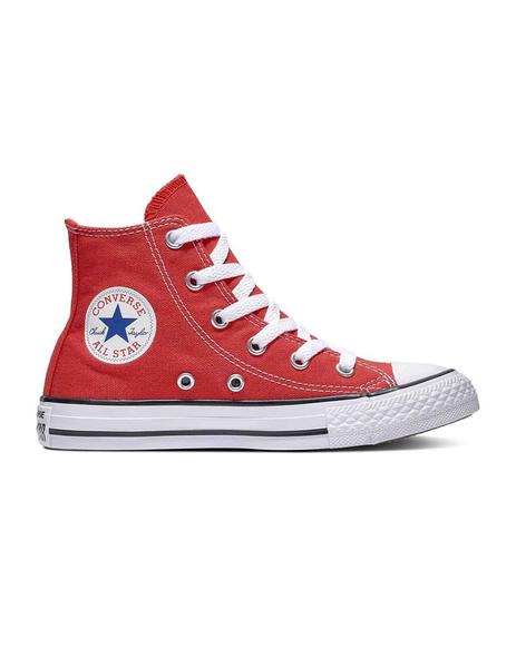 converse bota roja niño