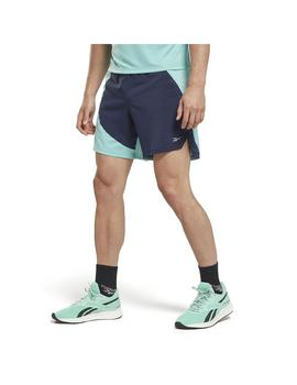 Short Hombre Reebok Running Marino/Celeste