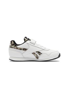 Zapatilla Niña Reebok Royal Blanco/Leopardo