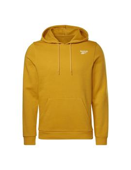 Sudadera HOmbre Reebok Idenity Fleece Mostaza