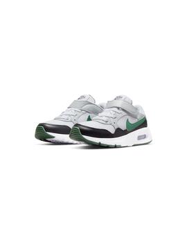 Zapatilla Niño Nike Air Max SC Blanca Verde