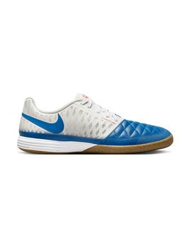 Bota Sala Unisex Nike Lunargato Blanca Azul